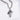 Jewelry wholesale Wholesale Elephant Head Shape Pendant Square Pearl Chain Casting Necklace