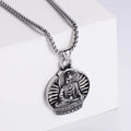 Jewelry wholesale Wholesale Maitreya Buddha Pendant Square Pearl Chain Casting Necklaces