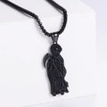 Jewelry wholesale Wholesale Skull Ghost Casting Pendant Square Pearl Chain Necklaces