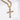Jewelry wholesale Wholesale Striped Cross Casting Pendant Stainless Steel Chain Necklace