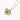 Jewelry wholesale Luxury High Quality Stainless Steel Colorful Zircon Eye Pendant Necklaces
