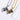 Jewelry wholesale Trendy Stainless Steel Jewelry 18K Gold Plated Cupid Angle Pendants Neckalces