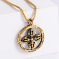 Jewelry wholesale Hip Hop Stainless Steel Fine Jewelry Geometric Cross Pendants Necklace