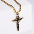 Jewelry wholesale Explosive Classic Jesus Cross Cast Pendant Necklace