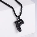 Jewelry wholesale Hot Sale Shoes Casting Pendant Square Pearl Chain Fashion Necklaces