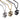 Jewelry wholesale Wholesale Dollar Symbol Cast Pendant Square Pearl Thick Chain Necklaces
