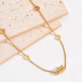 Jewelry wholesale Wholesale Roman Numerals Ring Pendant O Shape Chain Necklaces