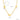 Jewelry wholesale Classic Christmas Jewelry 18K Gold Plated Zircon Elk Pendant Necklace