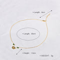 Jewelry wholesale Hot Sale 18K Gold Plated Round Hollow Out Tree Zircon Pendant Necklace