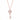 Jewelry wholesale Hot Sale Elegant Dainty Link Chain Zircon Key Pendant Necklaces