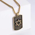 Jewelry wholesale Wholesale Hexagram Geometric Shape Pendant Low Stock Necklaces