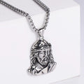 Jewelry wholesale Wholesale Hot Sale Profile Pendant Portrait Square Pearl Chain Necklaces