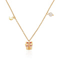 Jewelry wholesale New Arrival Charm Jewelry Pearl Moon Christmas Pendant Necklace