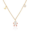 Jewelry wholesale New Arrival Charm Jewelry Pearl Moon Christmas Pendant Necklace