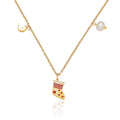 Jewelry wholesale New Arrival Charm Jewelry Pearl Moon Christmas Pendant Necklace