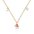 Jewelry wholesale New Arrival Charm Jewelry Pearl Moon Christmas Pendant Necklace