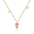 Jewelry wholesale New Arrival Charm Jewelry Pearl Moon Christmas Pendant Necklace