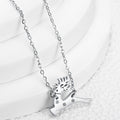 Jewelry wholesale Wholesale Jewelry 18K Gold Plated Santa Claus Elk Pendant Necklace