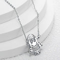 Jewelry wholesale Wholesale Jewelry 18K Gold Plated Santa Claus Elk Pendant Necklace