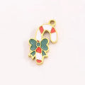 Jewelry wholesale 16PCS Wholesale Christmas Jewelry Charms Stainless Steel Charm Pendant