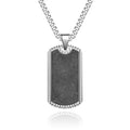 Wholesale Classic Punk Stainless Steel Fashion Fine Jewelry Black Plated Geometric Wavy Pattern Pendants Charms Pendant WAN4 Jewelry