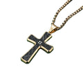 Jewelry wholesale Hot Sale Charm Pendants Stainless Steel Zircon Cross Pendant