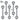 Unisex HIP HOP Style Classic Jewelry G23 Titanium Anti Allergy Nose Ear Lip Tongue Rings Piercing Eyebrow Stud Body Piercings WAN4 Jewelry