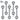 Unisex HIP HOP Style Classic Jewelry G23 Titanium Anti Allergy Nose Ear Lip Tongue Rings Piercing Eyebrow Stud Body Piercings WAN4 Jewelry