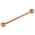 Unisex Titanium G23 Body Jewelry Classic Fashionable Ball-Shaped Lever External Thread Tongue Stud Ears and Lip Piercing WAN4 Jewelry