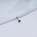 Wholesale Women's Titanium Zircon Belly Button Piercing Rings Hot Style CZ Belly Ring Barbell Navel Body Jewelry Piercings WAN4 Jewelry