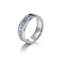 Jewelry wholesale Punk Stainless Steel Fine Jewelry Rotating Anxiety Rings