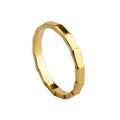 Tarnish Free Geometric Engraved Finger Wave Rings WAN4 Jewelry