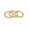 Jewelry wholesale Concise Wholesale Jewelry Glossy Beads Ball Rings For Gift