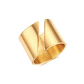 Jewelry wholesale Retro Fashion Jewelry Stainless Steel Adjustable Open Finger Ring