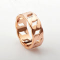 Jewelry wholesale Wholesale Luxury Stainless Steel Cuban Chain Waterproof Finger Rings
