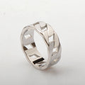 Jewelry wholesale Wholesale Luxury Stainless Steel Cuban Chain Waterproof Finger Rings