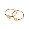 Jewelry wholesale Wholesale Trendy Fine Jewelry Stainless Steel Sunflower Rings