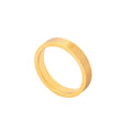 Jewelry wholesale Classic 18K Gold Plated Not Fade Waterproof High Polish Ring