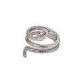 Jewelry wholesale Wholesale Snake Wrap Statement 304 Stainless Steel Open Adjustable Ring – 18K Gold Plated, Waterproof