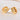 Jewelry wholesale High Quality Three Layer Twist Chain Shape 18K Gold Plated Rings