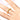 Jewelry wholesale Simple Design Stainless Steel Fine Jewelry Double Layer Twist Ring