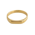 Jewelry wholesale Wholesale Classic High Polish Waterproof 18K Gold Plated Finger Ring