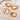 Jewelry wholesale Wholesale Retro 18K Gold Plated Stripe Engraving Ring