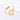 Jewelry wholesale New Arrival Hollow Out Engrave Twist Heart 18K Gold Plated Finger Ring