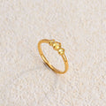 Jewelry wholesale Retro 18K Gold Plated Geometric Multicolor Colorful Zircon Inlaid  Ring