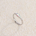 Jewelry wholesale Retro 18K Gold Plated Geometric Multicolor Colorful Zircon Inlaid  Ring