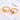 Jewelry wholesale Hot Sale Stainless Steel Jewelry Cute Colorful Double Hearts Ring