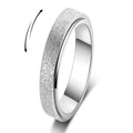 Jewelry wholesale Pop Multicolor Rotatable Ring Textured Women's Ring