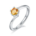 Jewelry wholesale Classic Design Heart Claw 925 Silver 0.5ct Moissanite Rings