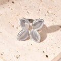 Jewelry wholesale Dainty Stainless Steel Jewelry Zircon Butterfly Waterproof Rings